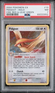 Pidgeot-Holo 10 Feuerrot & Blattgrün Pokemon Ex Feuerrot & Blattgrün PSA 7 - Bild 1 von 2