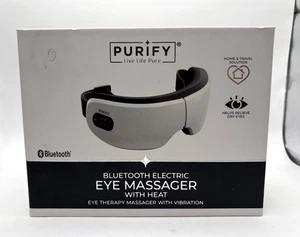 Masajeador de ojos eléctrico Purify Bluetooth con calor y vibración - NUEVO - Imagen 1 de 4