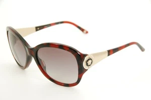New Authentic Versace 4237-B 989/11 Red Tortoise Gold Gradient Sunglasses Italy - Picture 1 of 12