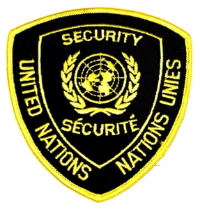 WASHINGTON DC - UNITED NATIONS SECURITY - Sheriff Police Patch WORLD GLOBE  - Bild 1 von 1