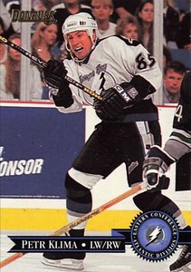 Petr Klima 1995 Donruss #110 Tampa Bay Lightning
