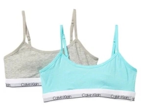 NWT Calvin Klein 2-Pack Sport Bralette Little & Big Girls Youth pick your size - Picture 1 of 1
