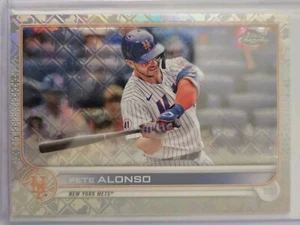 Pete Alonso 2022 Topps cromo logotipofractor refractor New York Mets #92 - Imagen 1 de 12