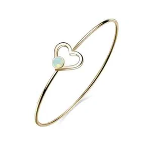 S'agapo Bracciale Rigido Donna Acciaio Cuore Dorato Sagapo SJM13 Sagapò - Foto 1 di 2
