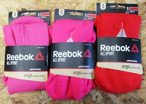 3 Pack Reebok All Sport Athletic Knee High Socks Size Small Youth 13-4 - Picture 1 of 1