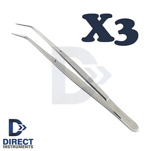 X3 Surgical London College Tweezer 16cm Serrated Plier Cotton & Dressing Forceps - Picture 1 of 2