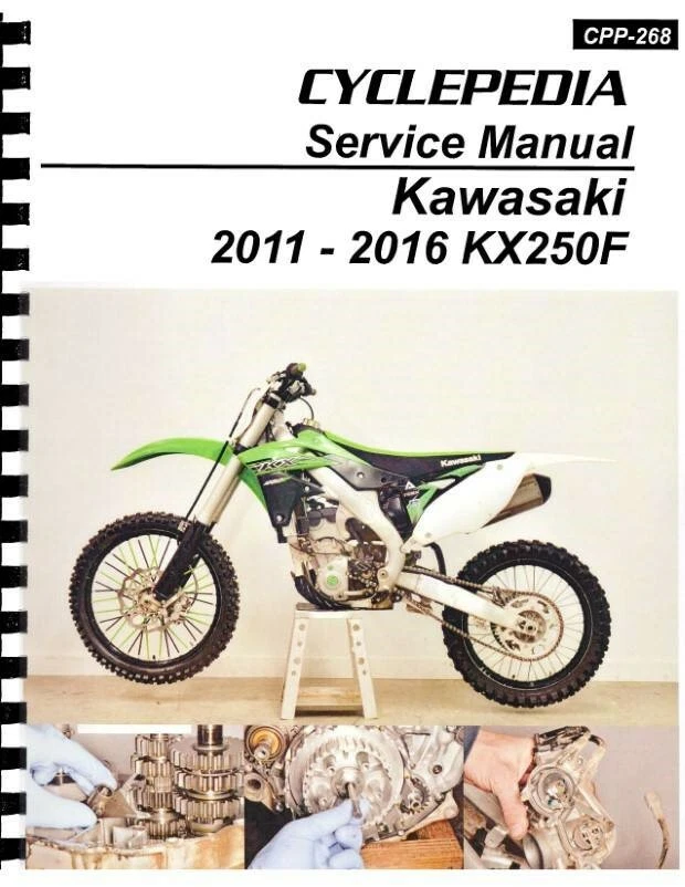 Manual de servicio Kawasaki KX250F 2011-2016 Foto 1 de 1
