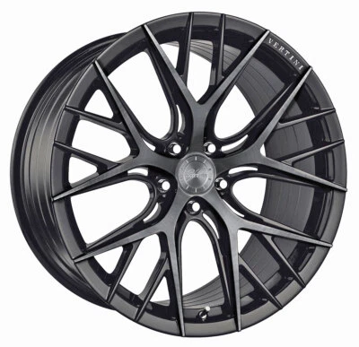 VERTINI RFS 2.1: 20X9 5X114.3 BRUSHED DUAL GUNMETAL FITS INFINITI G37 G37S — 第 1/4 张图片