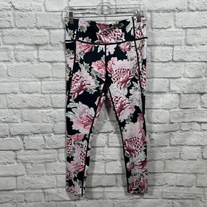 Athleta Run Free Leggings blau Blumenmuster Größe Small - Bild 1 von 8