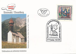 Sonderstempel 1992:  Volksbrauchtum, Votivtafel-Vorarlberg    (449)