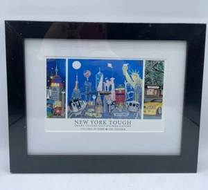 Shadn Hossain Print - “New York Tough” -  Galleria On Third - 13.25 x 10.5” - Picture 1 of 8