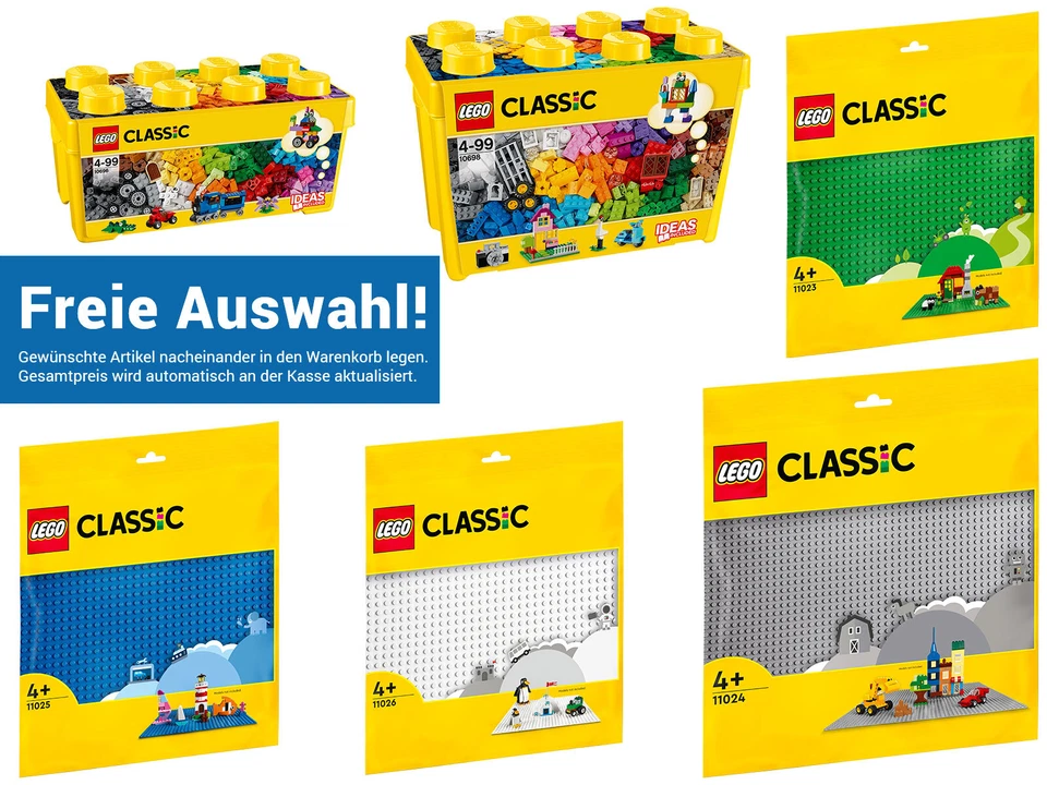 LEGO® Classic - 10696 / 10698 / 11023 / 11024 / 11025 / 11026 zur Auswahl + NEU - Bild 1 von 1