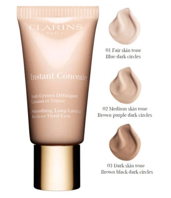 Clarins Instant Concealer Smoothing Long Lasting Concealer 0.5oz U CHOOSE SHADE! - Image 1 of 3