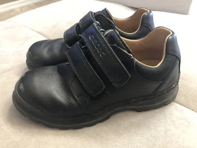 Geox Boys Dress Shoes Black Size 11 Comfortable Leather - Image 1 of 4