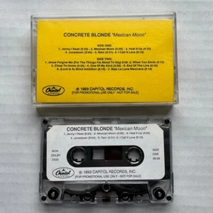 CONCRETE BLONDE Mexican Moon 1993 US Advance PROMO CASSETTE Tape #2 Napolitano - Picture 1 of 2