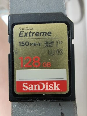 2 Speicherkarten 128gb Sandisk 2 Stück 150 Mb/s Lesen - Bild 1 von 3