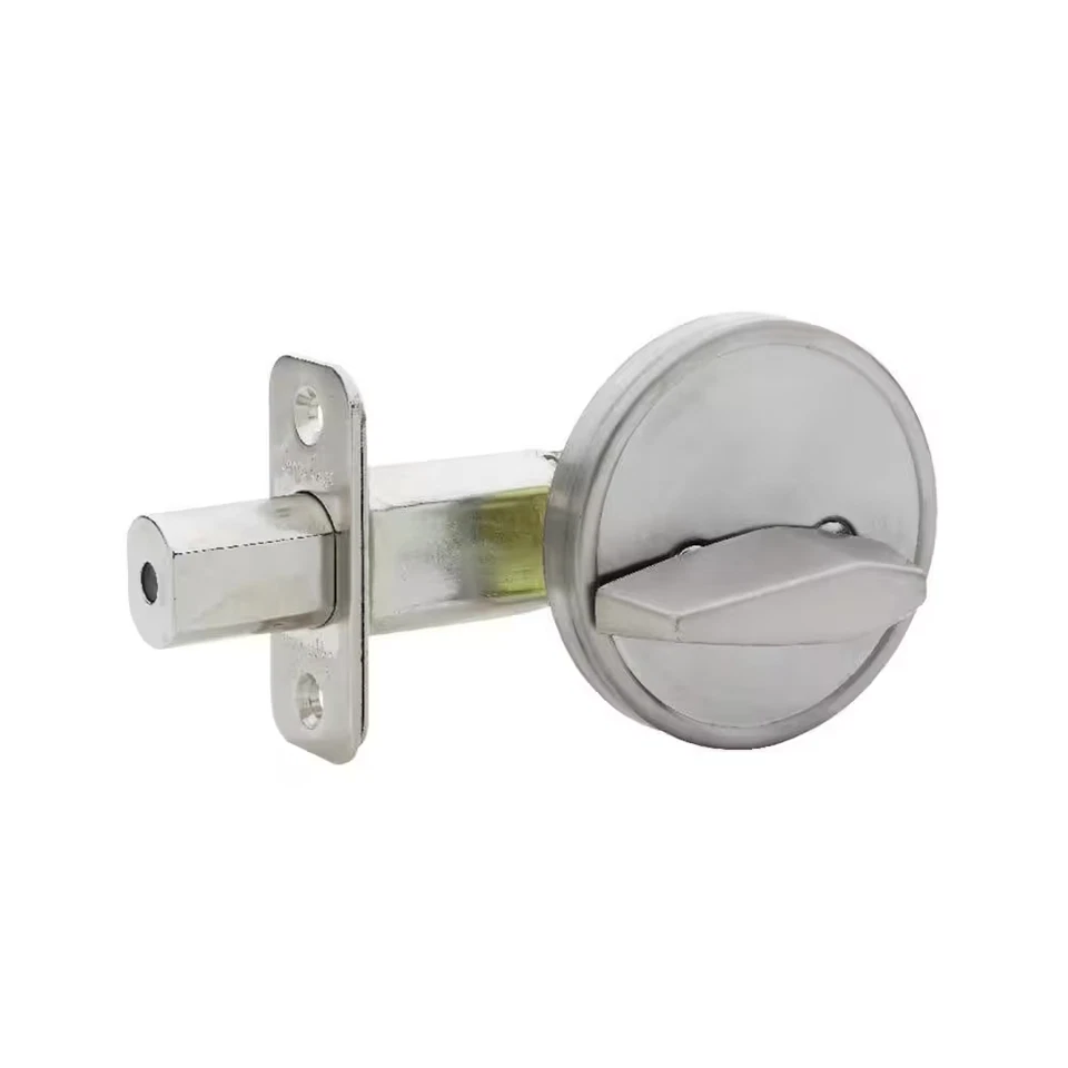 One Sided 1/2 Bore Satin Stainless Deadbolt - Image 1 of 1