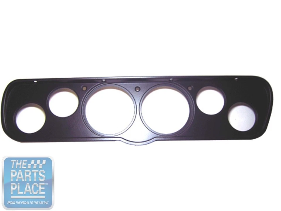 Inserto de tablero Ford Mustang 1964-66 - recubrimiento en polvo semi brillante negro Foto 1 de 1