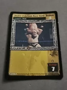 RAW DEAL Comic Images DOUBLE UNDERHOOK POWER BOMB HEAT SS3 FOIL 2 AVAILABLE - Picture 1 of 5