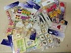 Bulk Crafting embellishment Sticker box , 30 sticker packs over 120 items