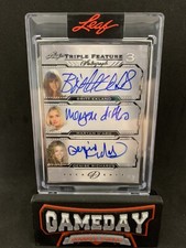 2023 Leaf Decadence Denise Richards, Maryam D’abo, Britt Eklund Autograph /2