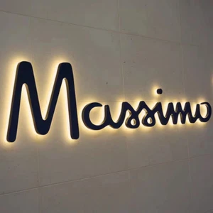 Custom 3D Backlit LED Signs Business Logo Salon Wall Name Cloth Shoes Pants Shop - Picture 1 of 10