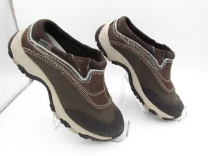 LL Bean Tek 2.5 Women Shoes Sz 6.5 Brown Leather Waterproof Drilex lined Slip on - Picture 1 of 10