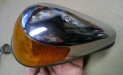 1969 VW VOLKSWAGEN BEETLE LUZ DE SETA DIANTEIRA ORIGINAL ESQUERDA - Imagem 1 de 4