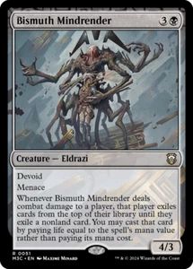 MTG Magic 1x Bismuth Mindrender RIPPLE FOIL (M/NM) Commander Modern Horizon 3 - Photo 1 sur 1
