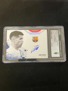 Joao Cancelo 2023-24 DAKA Barcelona Team Set Ineffable Auto Gold /50 CGC 9 - Picture 1 of 2