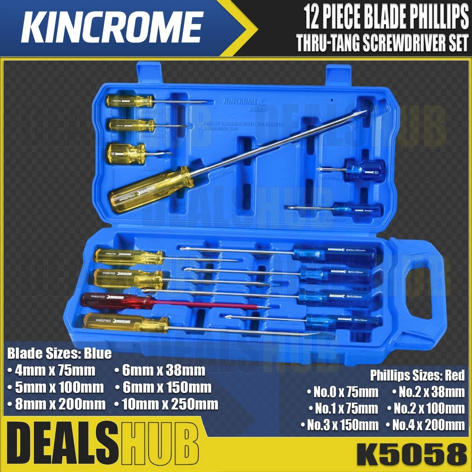 KINCROME K5053 Screwdriver Set - 14 Piece