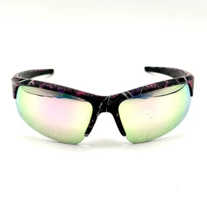 Pugs Muddy Girl Camo Sunglasses Active Sport Wrap Fashion Frame Mirrored Lenses - Picture 1 of 13