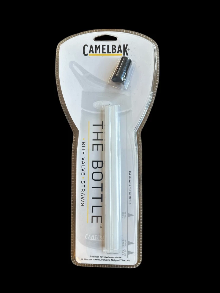 Pajitas de repuesto Camelbak The Bottle con válvula de mordida corte transparente a la longitud NUEVO Foto 1 de 2