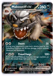 Mabosstiff ex - Promo SV: Scarlet & Violet Promo Cards 086 NM - Picture 1 of 2