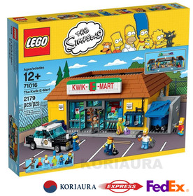 Lego 71016 The Simpsons The Kwik-E-Mart 2179pcs FedEx Expedited Shipping Sealed