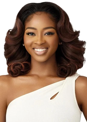 Outre Quick Weave LUCETTE Color 2 Beautiful Synthetic Wig Hair NIP 14" - Image 1 of 4