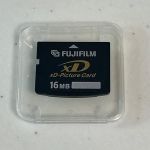 Fujifilm xD Picture Card 16MB Camera Memory Card Fits Olympus and Fujifilm - Picture 1 of 6