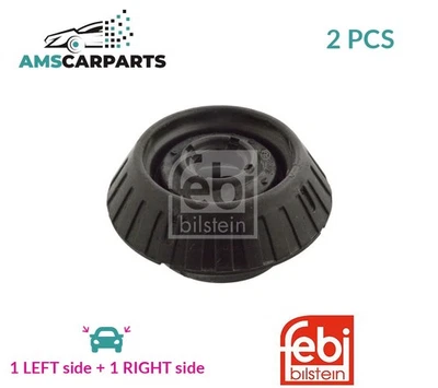 TOP STRUT MOUNTING CUSHION SET FRONT 102984 FEBI BILSTEIN 2PCS NEW - Image 1 of 4