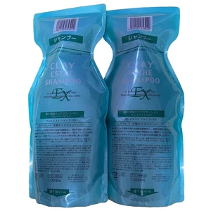 Set of 2 Molto Bene CLAY ESTHE SHAMPOO EX 1000mL Refill NEW - Picture 1 of 1