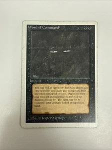 Magic the Gathering Word of Command Unlimited - Picture 1 of 10