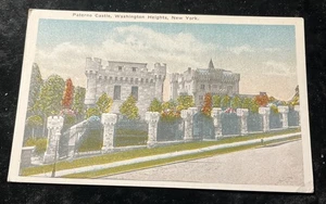 Postal vintage del castillo de Paterno Washington Heights de Nueva York de 1920 - Imagen 1 de 2