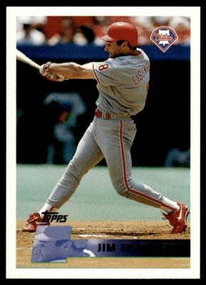 1996 Topps #66 Jim Eisenreich Philadelphia Phillies - Image 1 of 2
