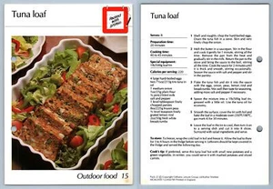 Tuna Loaf #15 Outdoor Food Hamlyn All-Colour Cookery Card - Picture 1 of 1