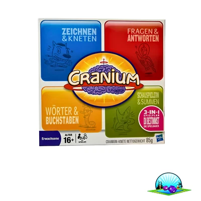 Cranium - Hasbro 2009 - Vollständig Knete erneuert - Vollständig - Bild 1 von 4