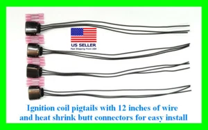 x4 Ignition Coil Connector Pigtail fits Mitsubishi Outlander Lancer 2.0 2.4 Plug - Picture 1 of 1