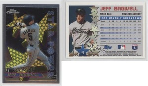 1996 Topps Chrome Jeff Bagwell #4 HOF