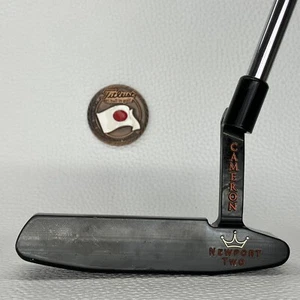 Pintura negra brillante Scotty Cameron lata de aceite puerto nuevo 2 35 pulgadas - Imagen 1 de 17