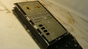 Admiral a/c  # 140CC238  Switch panel w/plate used Vintage Window Unit Parts  - Picture 1 of 8