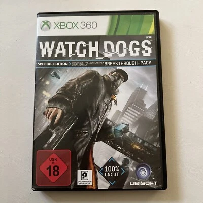 Watch_Dogs Special Edition Microsoft Xbox 360 100% Uncut Pal - Bild 1 von 4