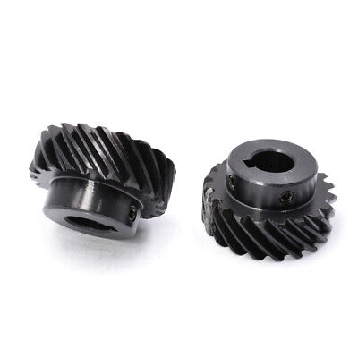  45# Steel Helical Gear 2 Mod 15 Teeth Blackened Pinion Transmission Gears • 5.75£